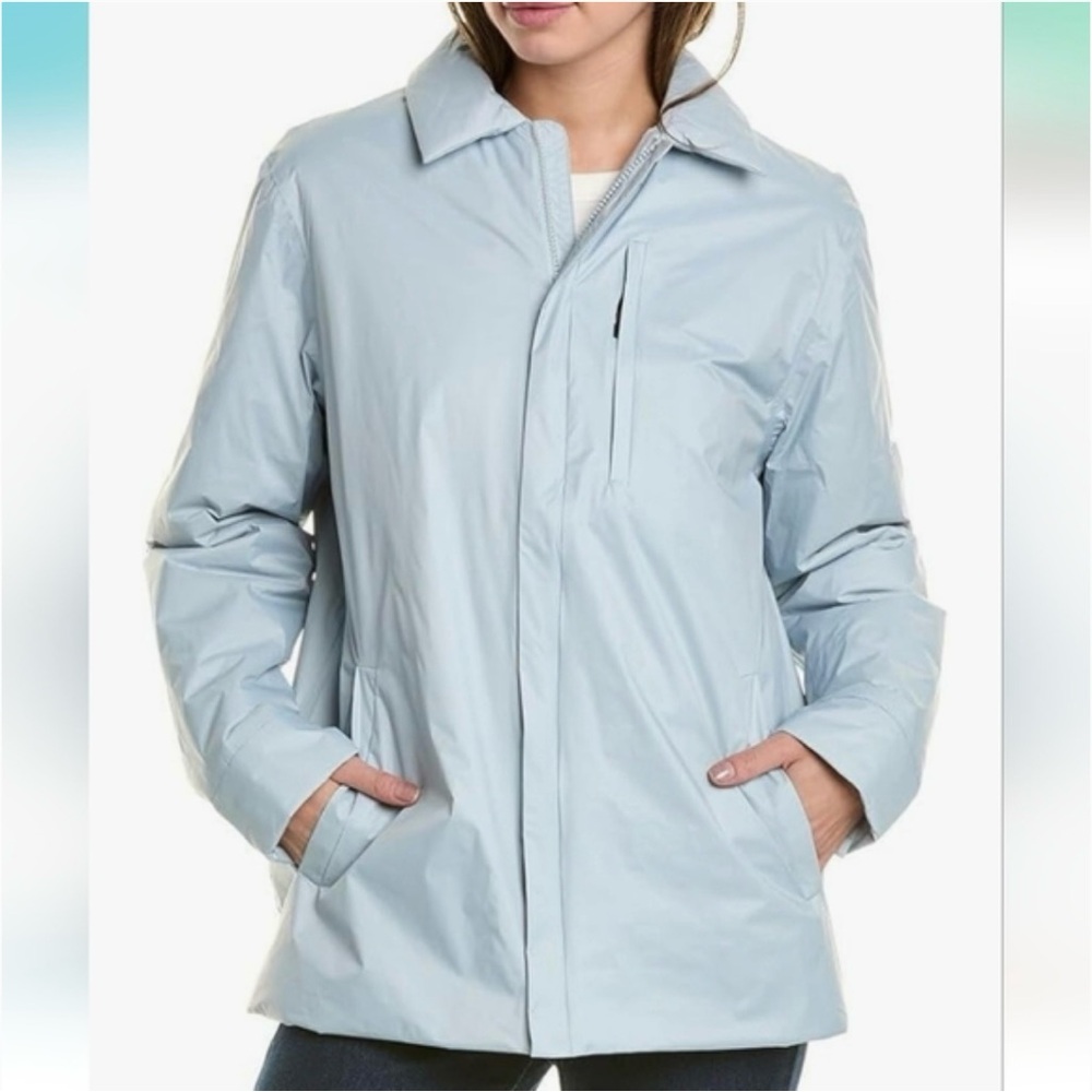 Rains Fuse Overshirt Jacket - Sky - Unisex NWT